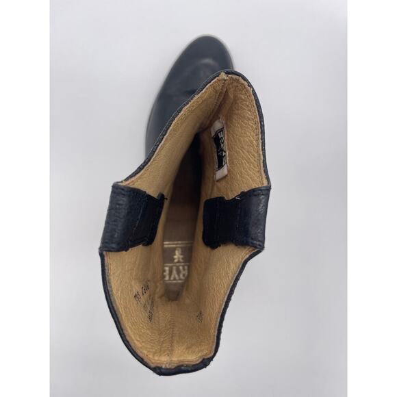 Black Frye Leather Womens Boots (SB9) - Picture 9 of 15